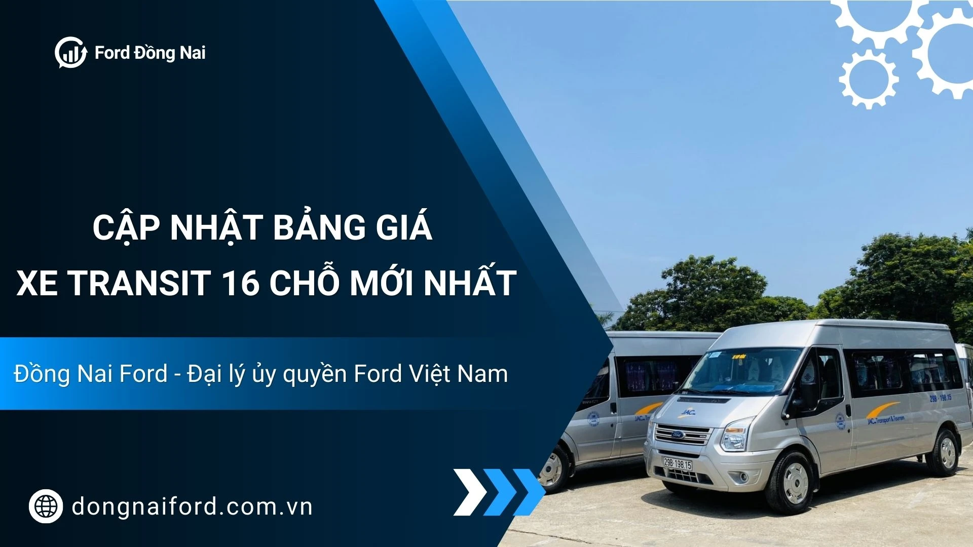 Xe Transit 16 Chỗ Giá Bao Nhiêu? Đánh Giá Chi Tiết Ford Transit Mới