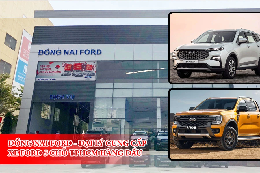 Bảng giá xe Ford 5 chỗ TPHCM được cập nhật mới nhất 2023