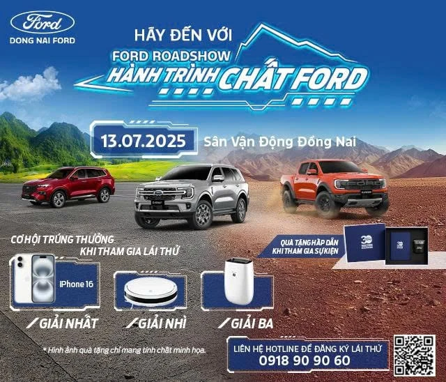 Ford RoadShow 2025 - Hành trình Chất Ford