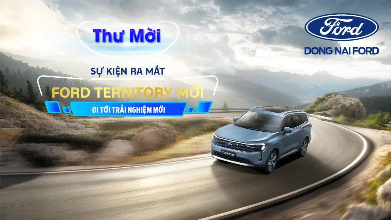 SỰ KIỆN RA MẮT XE MỚI FORD TERRITORY FACELIFT 2025