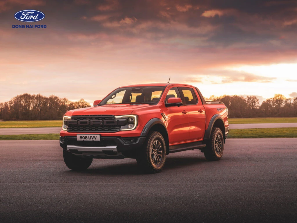Giới thiệu sơ lược về Ford Ranger Raptor màu đỏ tại Việt Nam