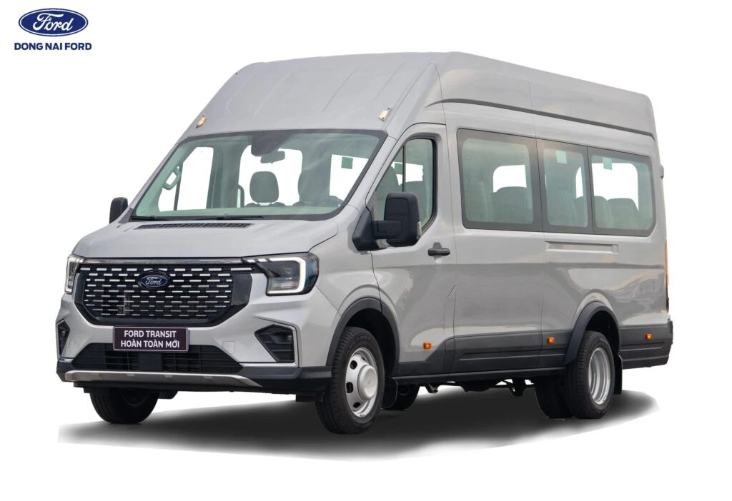 Khám phá dòng xe 16 chỗ của Ford Transit