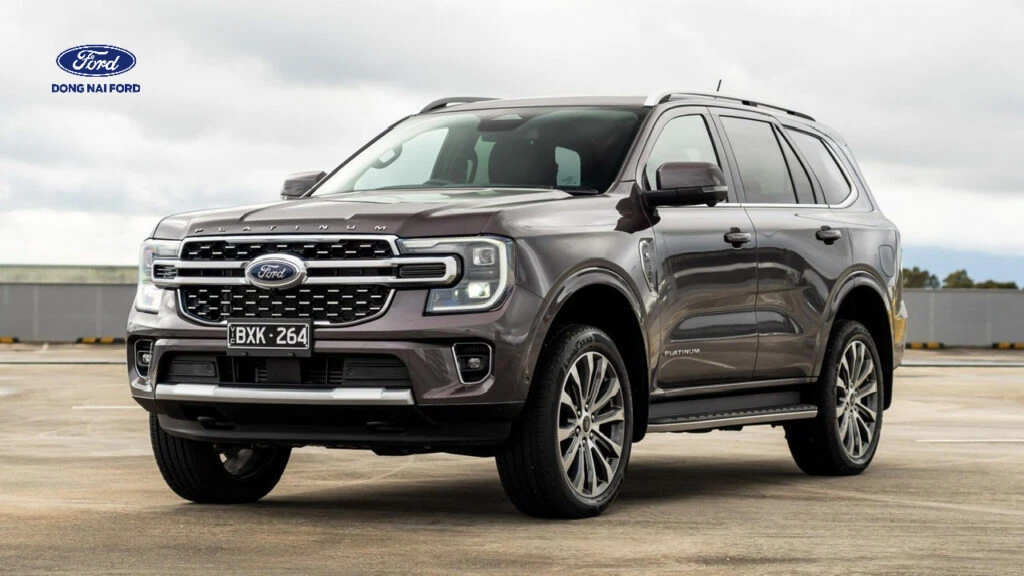 Kích thước Ford Everest phiên bản Platinum