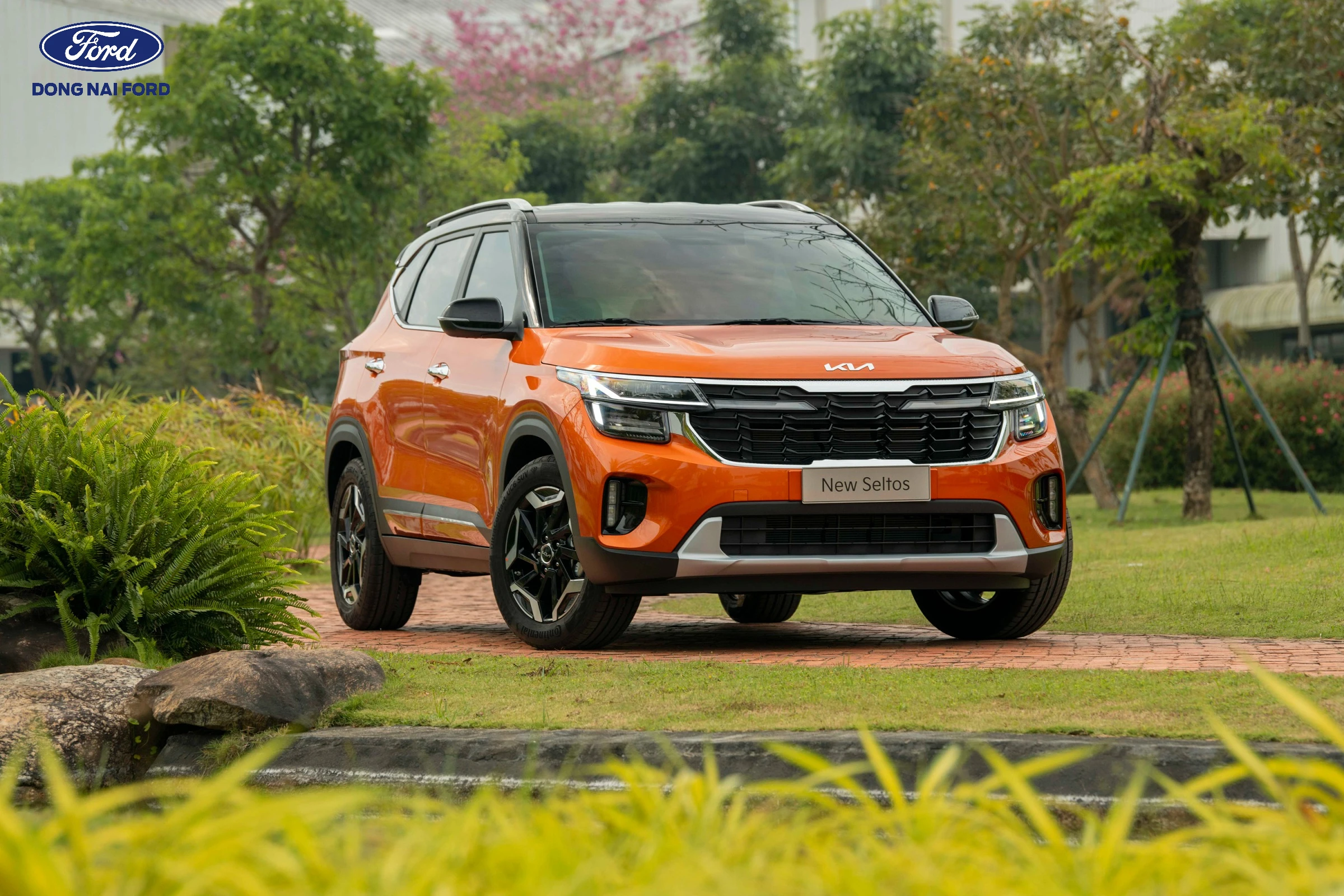 Mẫu xe 5 chỗ gầm cao Kia Seltos