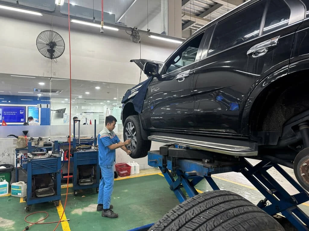 Các dòng xe Ford sẽ được sửa chữa hoặc bảo dưỡng theo yêu cầu của khách hàng