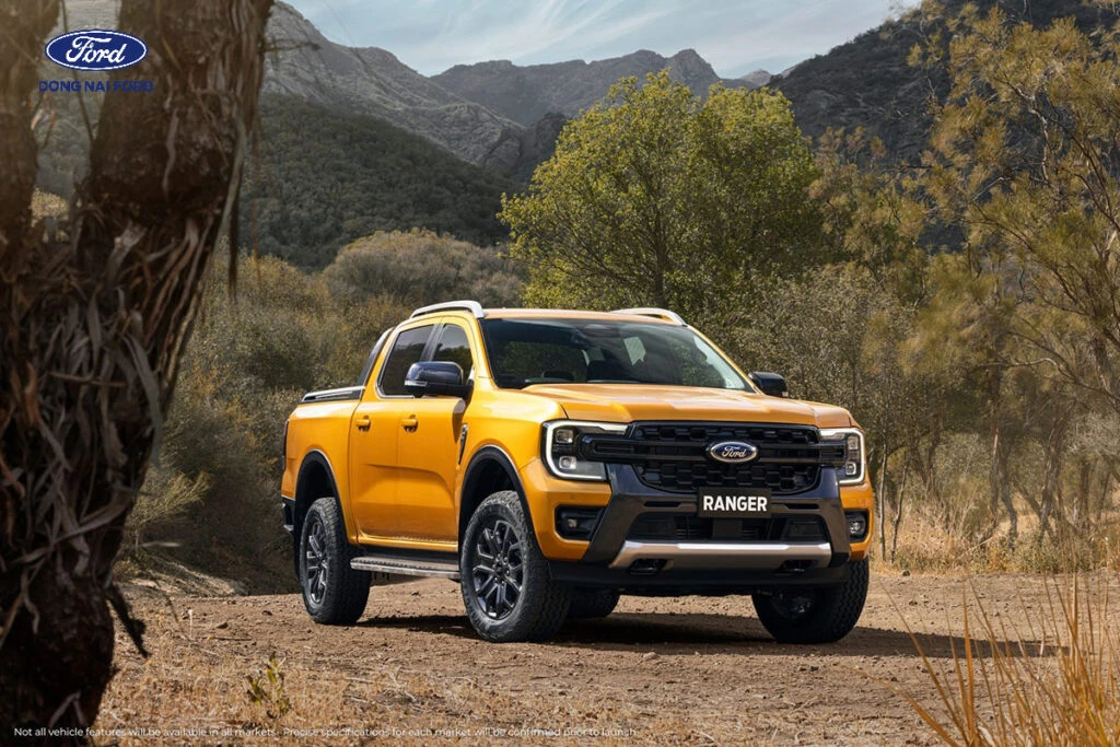 Tổng quan nội thất Ford Ranger