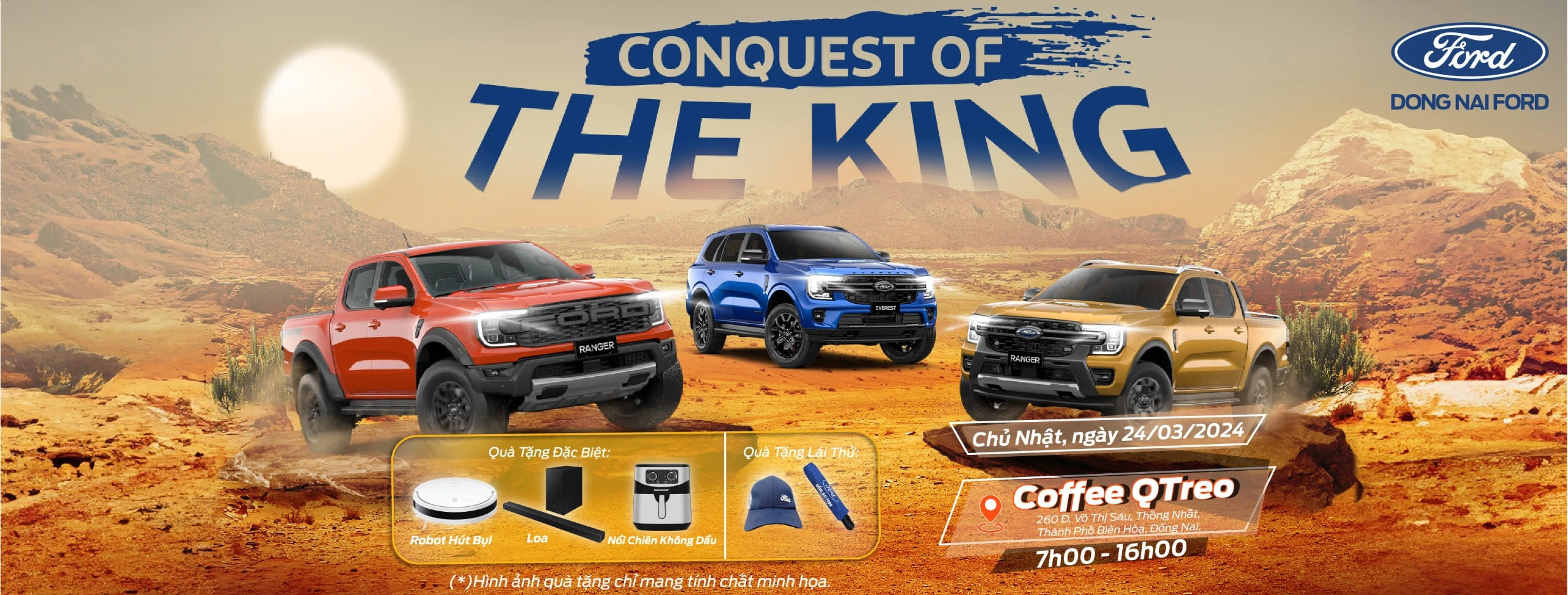 Sự kiện Lái thử xe “Conquest of the King”